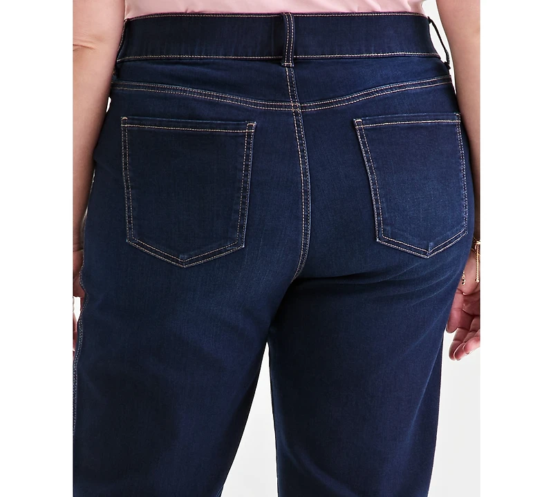 Style & Co Plus High-Rise Shaping Capri Pants, Macy's Exclusive