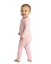 Motette Baby Girls Pink Symphony Bamboo Sleeper