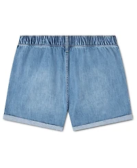 abercrombie kids Girls' High-Rise Denim Shorts
