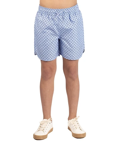 TailorByrd Big Boys Anchors Printed Swim Shorts