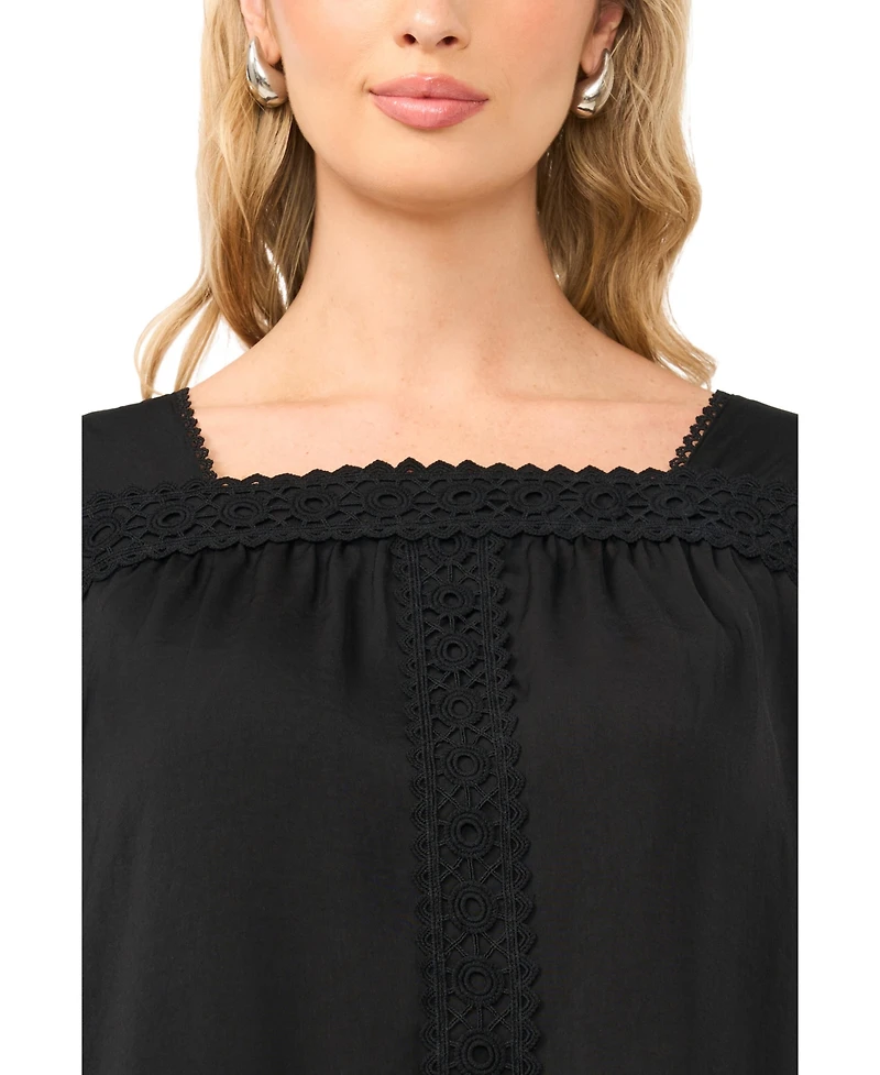 Vince Camuto Women's Square Neck Blouse