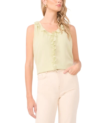 Vince Camuto Women's Ruffle Detail Top