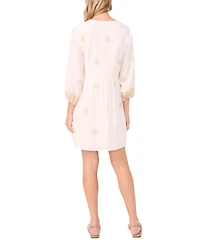 Vince Camuto Women's Tie-Neck Mini Dress