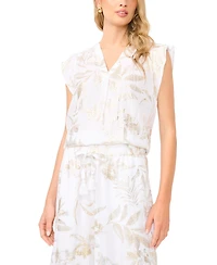 Vince Camuto Women's Ruffle-Sleeve Blouse