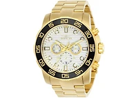 Invicta Men's Pro Diver Quartz Chronograph Silver Dial Watch