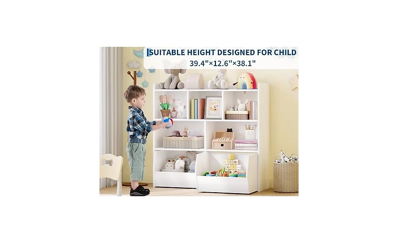 gaomon Storage Organizer with 2 Movable Drawers