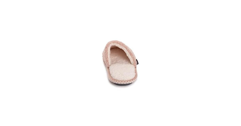 Muk Luks Women's Novelty Punch Needle Scuff Slipper
