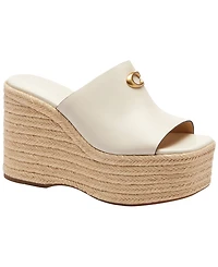 Coach Women's Wedge Espadrilles Slip-On Sandals
