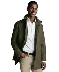 Charles Tyrwhitt Men's 3 in 1 Rain Mac With Detachable Gilet Coat