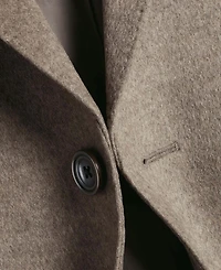 Charles Tyrwhitt Men's Regular-Fit Overcoat
