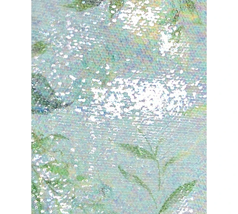 City Studios Women's Off-Shoulder Sequin Maxi Dress