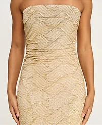 Emerald Sundae Women's Strapless Knit Gown