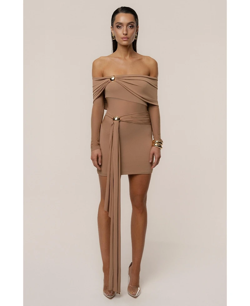 Jluxlabel Women's Glow State Drape Dress