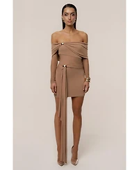 Jluxlabel Women's Glow State Drape Dress