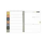 Tf Publishing Paper Goods July 2026 - June 2027 Repeated Posies Medium Weekly Monthly Planner