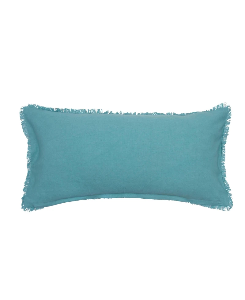 C&F Home Beach Bum Tufted Fringed Reversible Throw Pillow