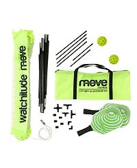 Uncommon Goods Kids Indoor/Outdoor Light-Up Pickleball Set