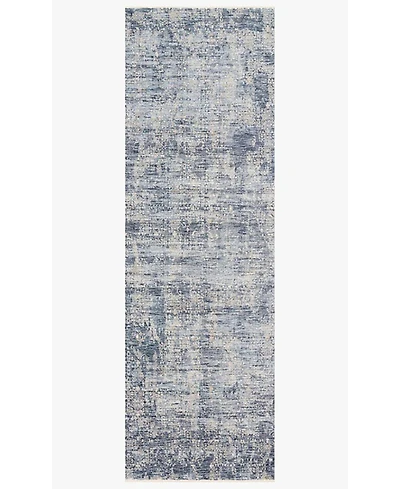 Loloi Pandora Pan-03 Dark Blue 2'6" x 10' Runner Area Rug