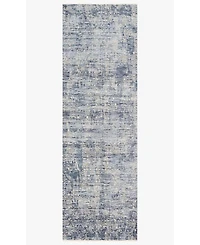 Loloi Pandora Pan-03 Dark Blue 2'6" x 10' Runner Area Rug