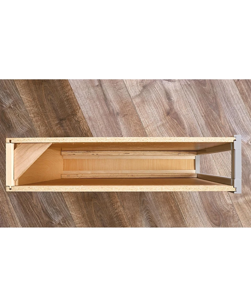 Rev-a-Shelf 6" Pullout Shelf Organizer Rack for Cabinet Base Insert, 438-bc-6C