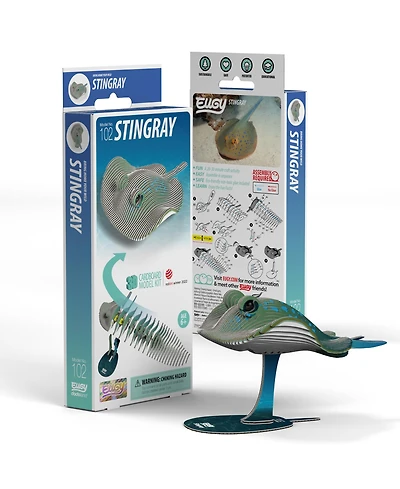 Eugy Stingray 3D Puzzle