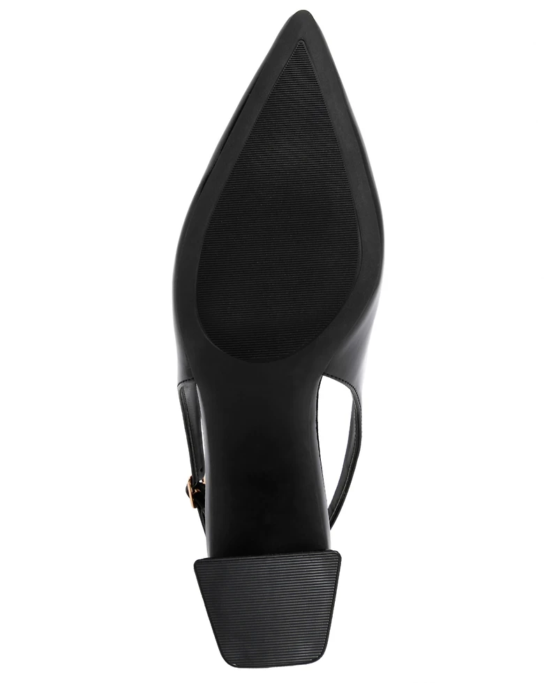 Jones New York Women's Fildy Block Heel Slingback Pumps