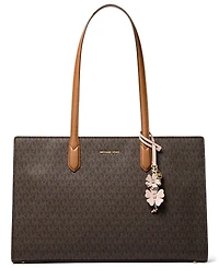 Michael Kors Scarlett Large East West Top Zip Tote Bag