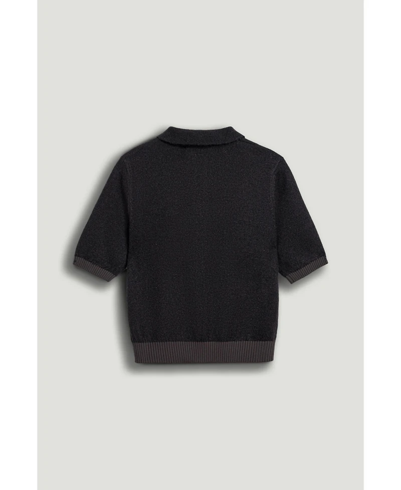 Nocturne Women's Contrast-Trim Short-Sleeve Cardigan