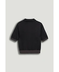 Nocturne Women's Contrast-Trim Short-Sleeve Cardigan