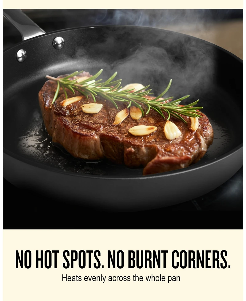 Alva Maestro Mini Cookware Duo – 8" Ceramic Nonstick Fry Pan & 1.7Qt Stainless Saucepan with Lid