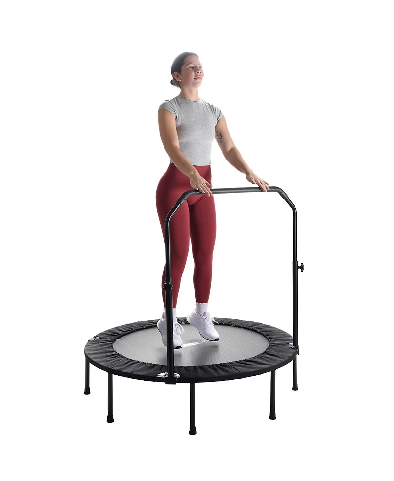 Stamina Products Stamina inMotion 48" Round Fitness Trampoline with Adjustable Handlebars