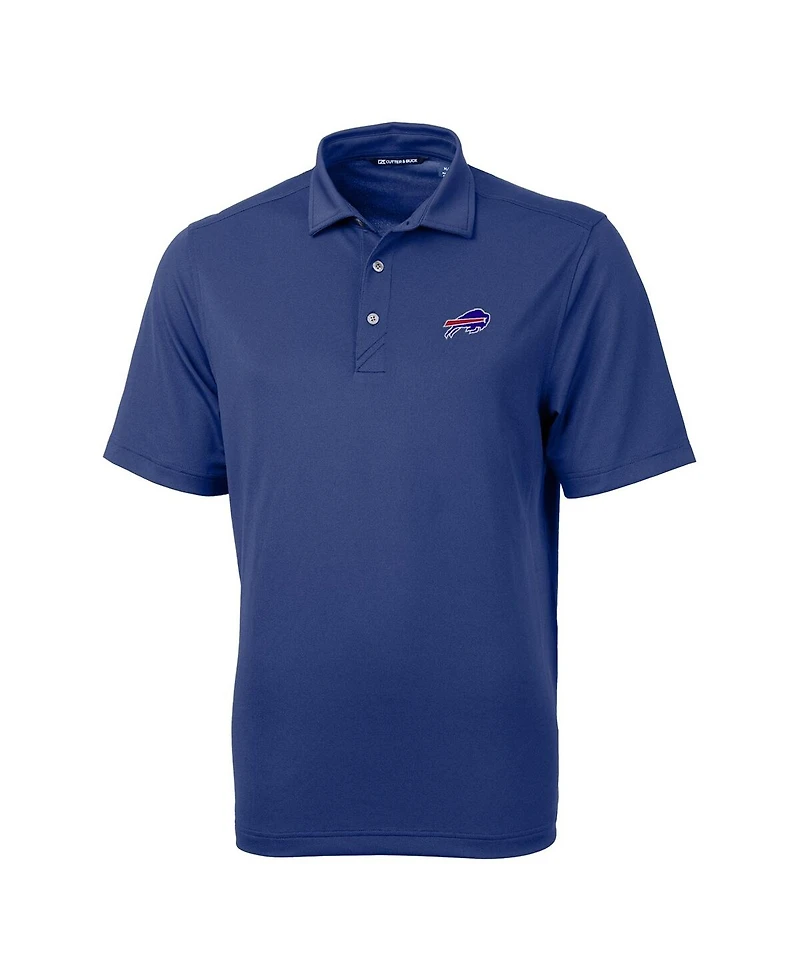 Cutter & Buck Men's Royal Buffalo Bills Virtue Eco Pique Polo Shirt