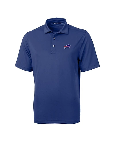 Cutter & Buck Men's Royal Buffalo Bills Virtue Eco Pique Polo Shirt