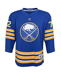 Outerstuff Big Boys and Girls Tage Thompson Blue Buffalo Sabres Home Replica Jersey