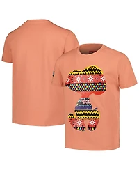 Freeze Max Big Boys and Girls Coral Peanuts Snoopy Mixtape T-Shirt