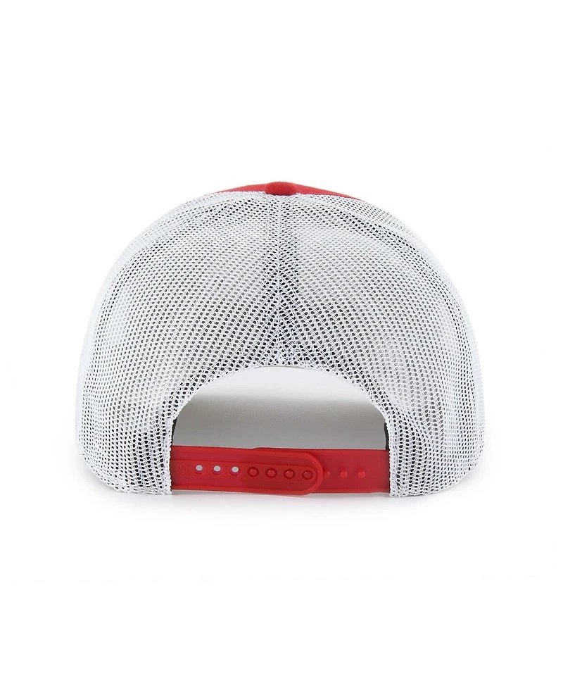 '47 Brand Men's Red Georgia Bulldogs Ace Out Rope Adjustable Trucker Hat