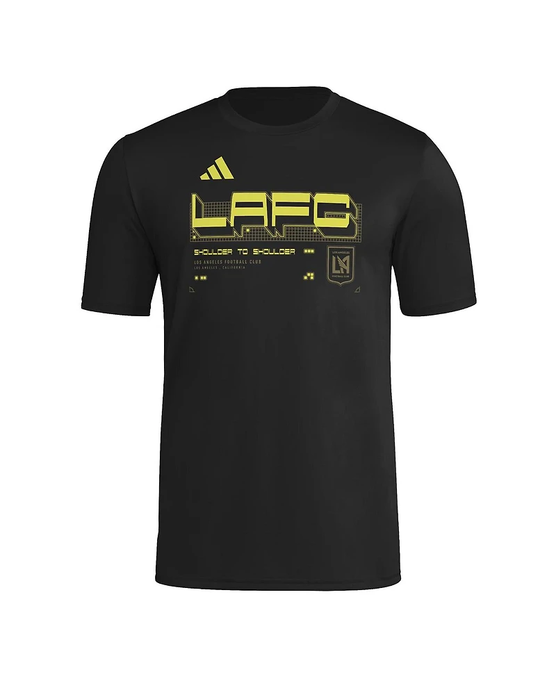 Adidas Men's Black Lafc 2026 Anthem Aeroready Pregame T-Shirt