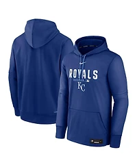 Nike Men's Royal Kansas City Royals Authentic Collection Therma-fit Hoodie