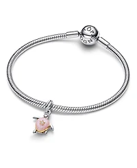 Pandora 2026 Pink Sea Turtle Lab-grown Diamond Dangle Charm