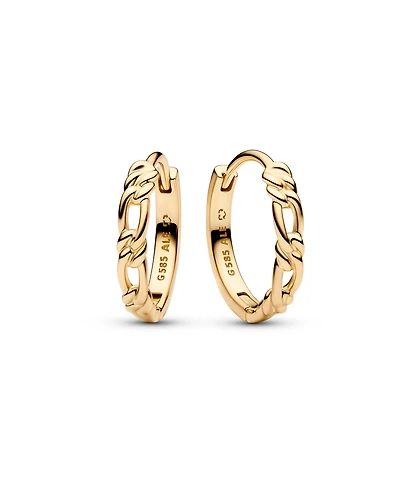 Pandora Era Figaro Hoop Earrings