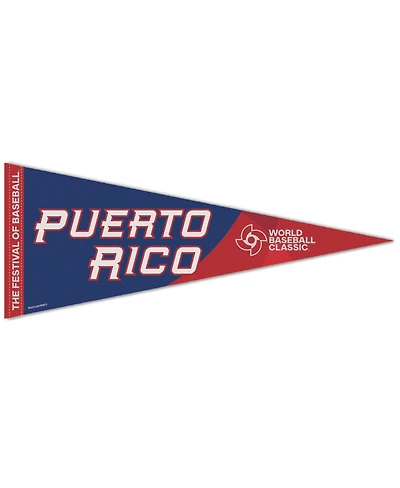 WinCraft Puerto Rico Baseball 2026 World Baseball Classic 12" x 30" Premium Pennant