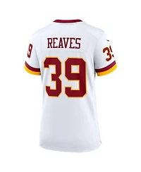 Nike Women's Jeremy Reaves White Washington Commanders Game Super Bowl Era Jersey