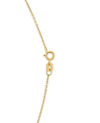 Macy's Textured Heart Pendant Necklace in 10k Gold