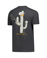 Flomotion Men's & Women's Gray Wm Phoenix Open Stuck on 16 T-Shirt