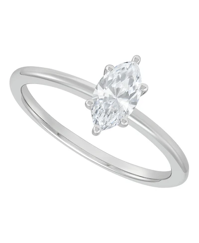 Grown With Love Igi Certified Lab Diamond Solitaire Engagement Ring (1/2 ct. t.w.) 14k Yellow Gold (Also White Gold)