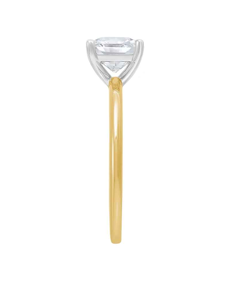 Grown With Love Igi Certified Lab Diamond Solitaire Engagement Ring (2 ct. t.w.) 14k Yellow Gold (Also White Gold)