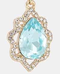 Marchesa Pave & Pear-Shape Crystal Drop Earrings