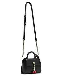 Madden Girl Leahs Straw Top Handle Bag
