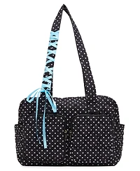 Madden Girl Addy Quilted Nylon Weekender
