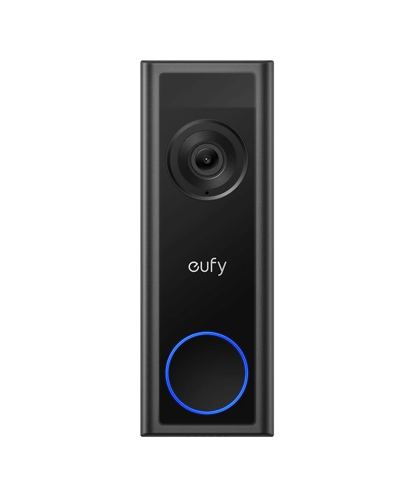 eufy C31 Smart Wi-Fi 2K Wired or Wireless Video Doorbell with 24/7 Recording and No Monthly Fees